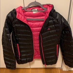 Adidas light down jacket
